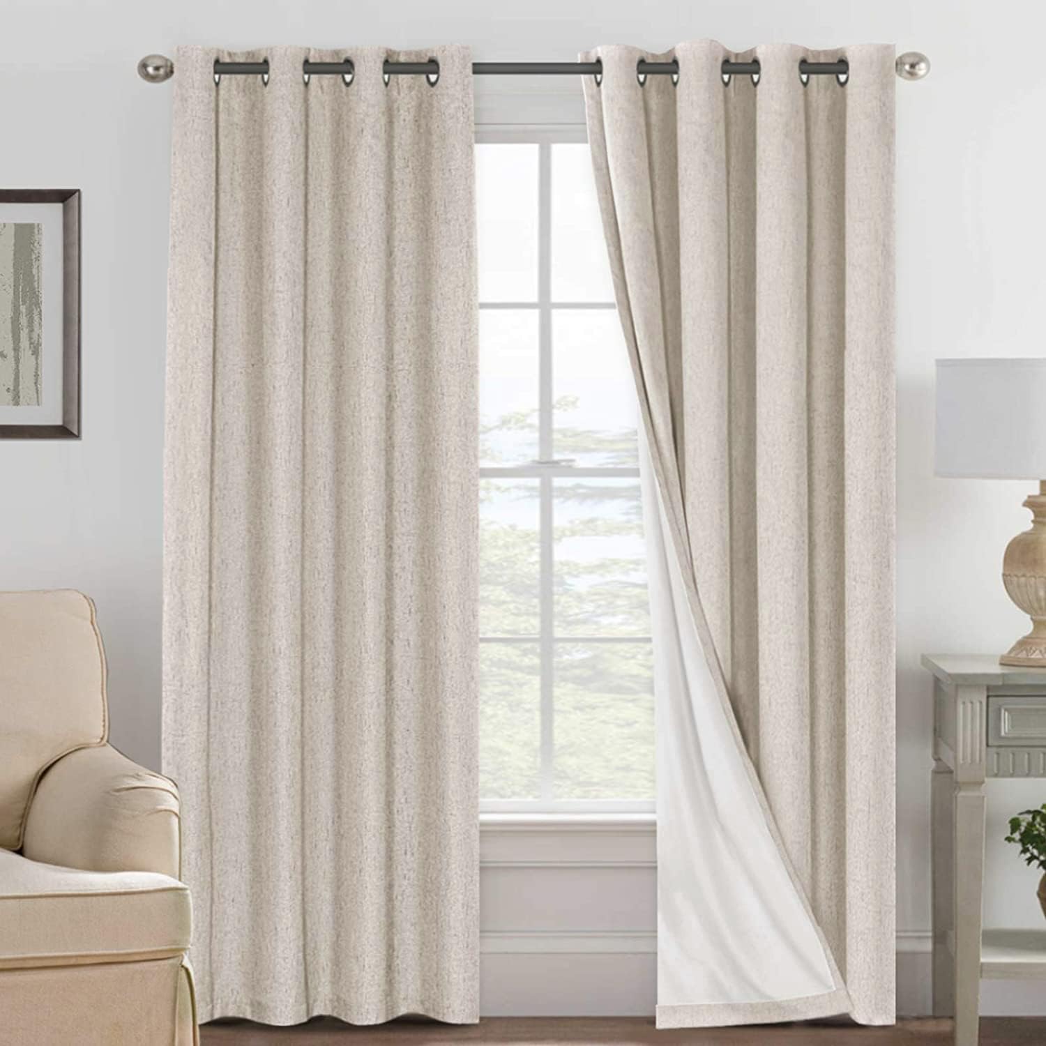 100% blackout Linen1