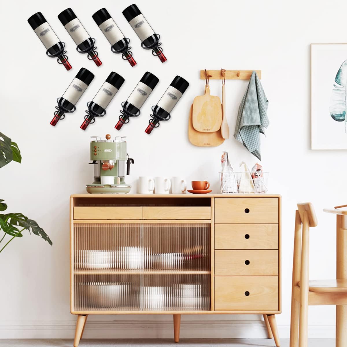 10PCS Spiral Wine Wall Holde3