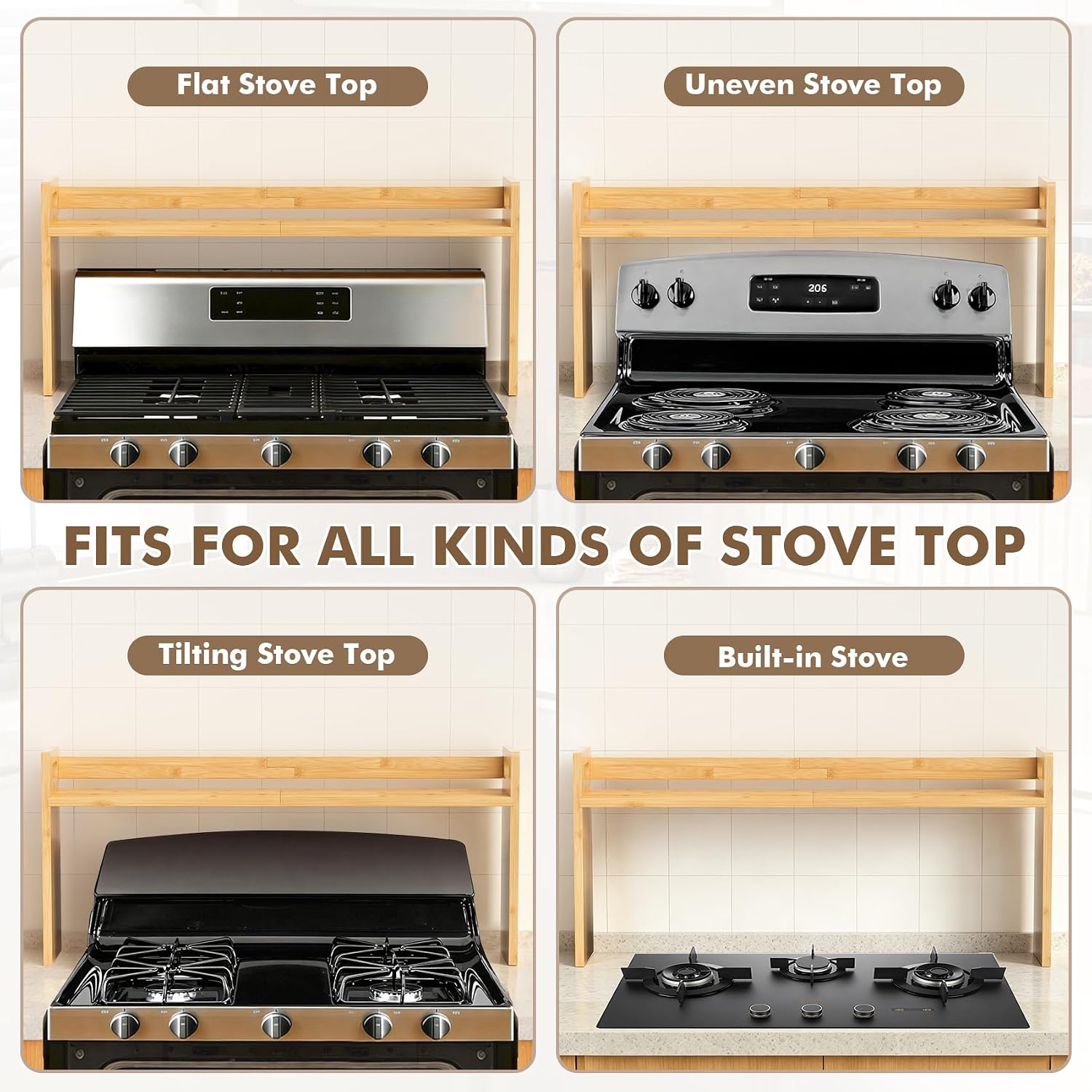 Bamboo Over The Stove Spice Shel6
