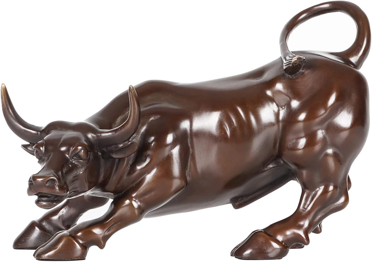 Bronze Wall Street Bull11