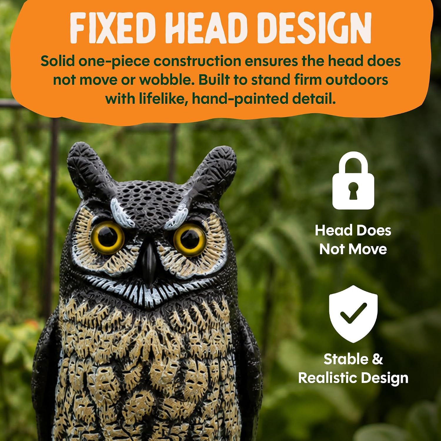 Dalen Lifelike Great Horned Owl Decoy5