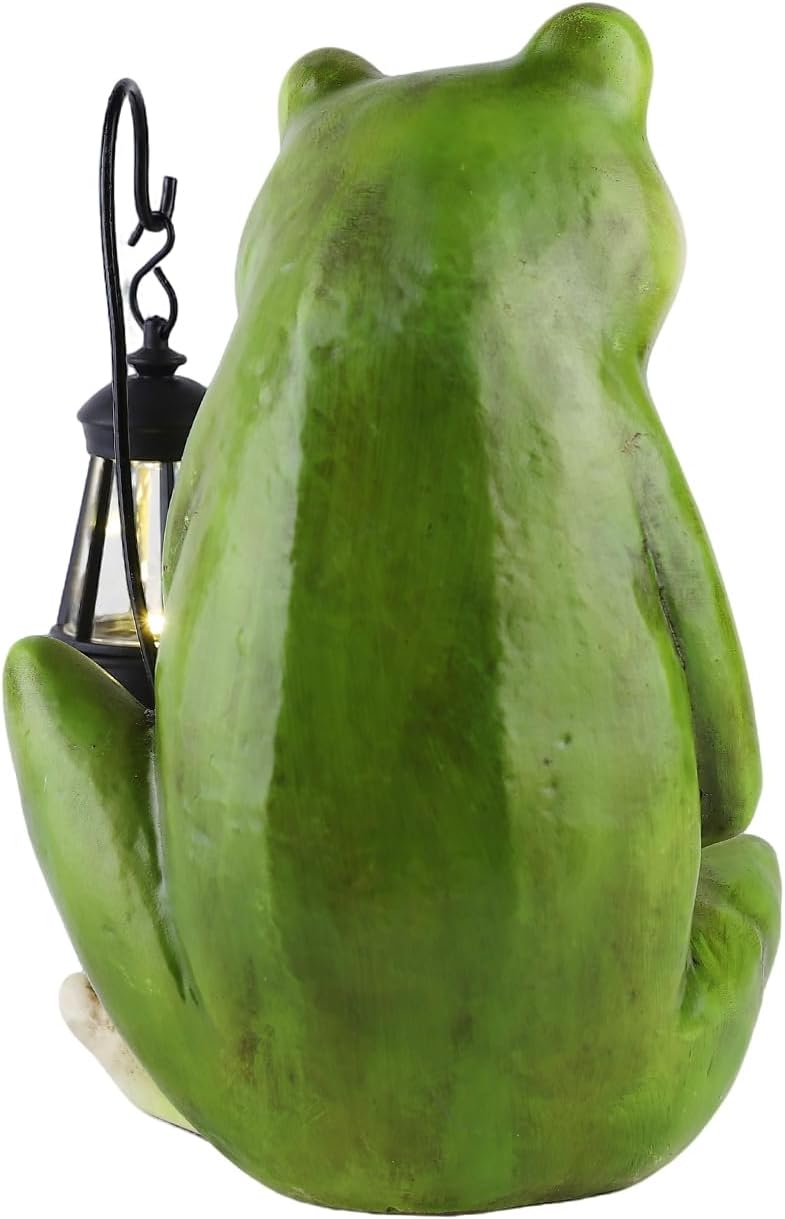Frogs Garden Statue with Lighted 8