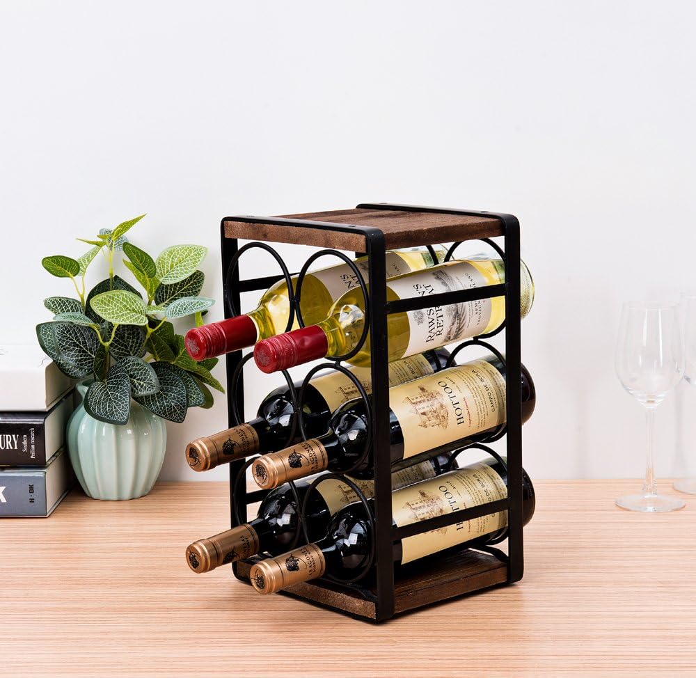 Rustic Wood Countertop Wine2