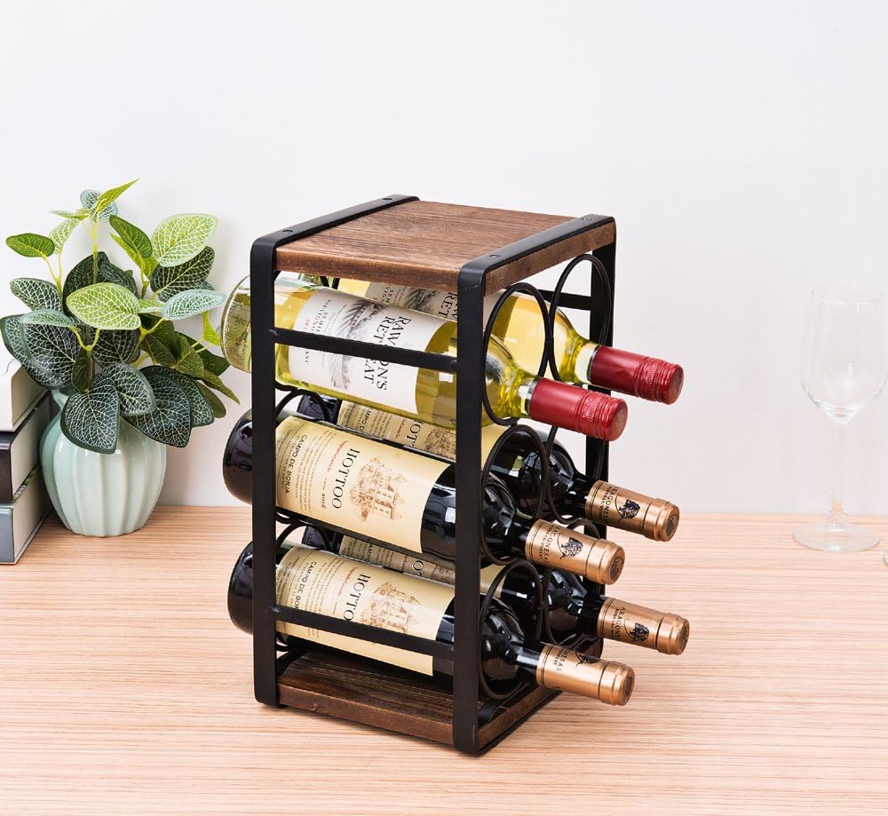 Rustic Wood Countertop Wine3