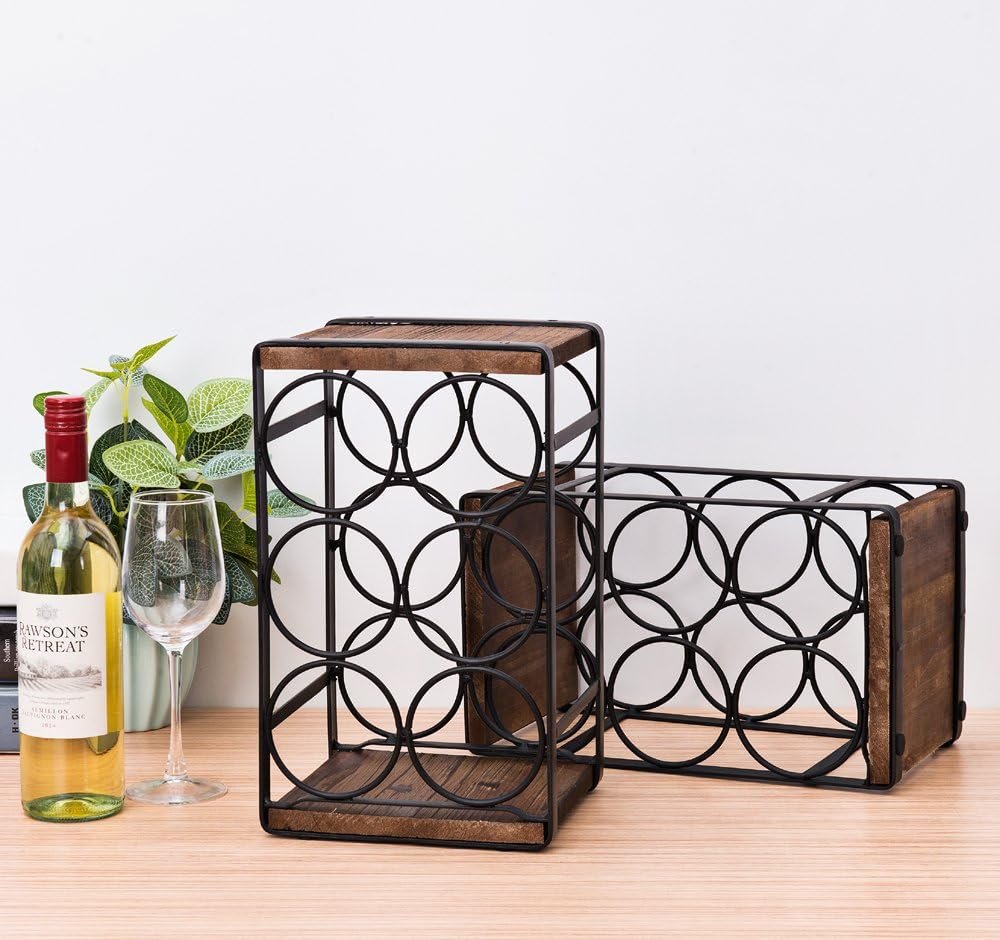 Rustic Wood Countertop Wine4