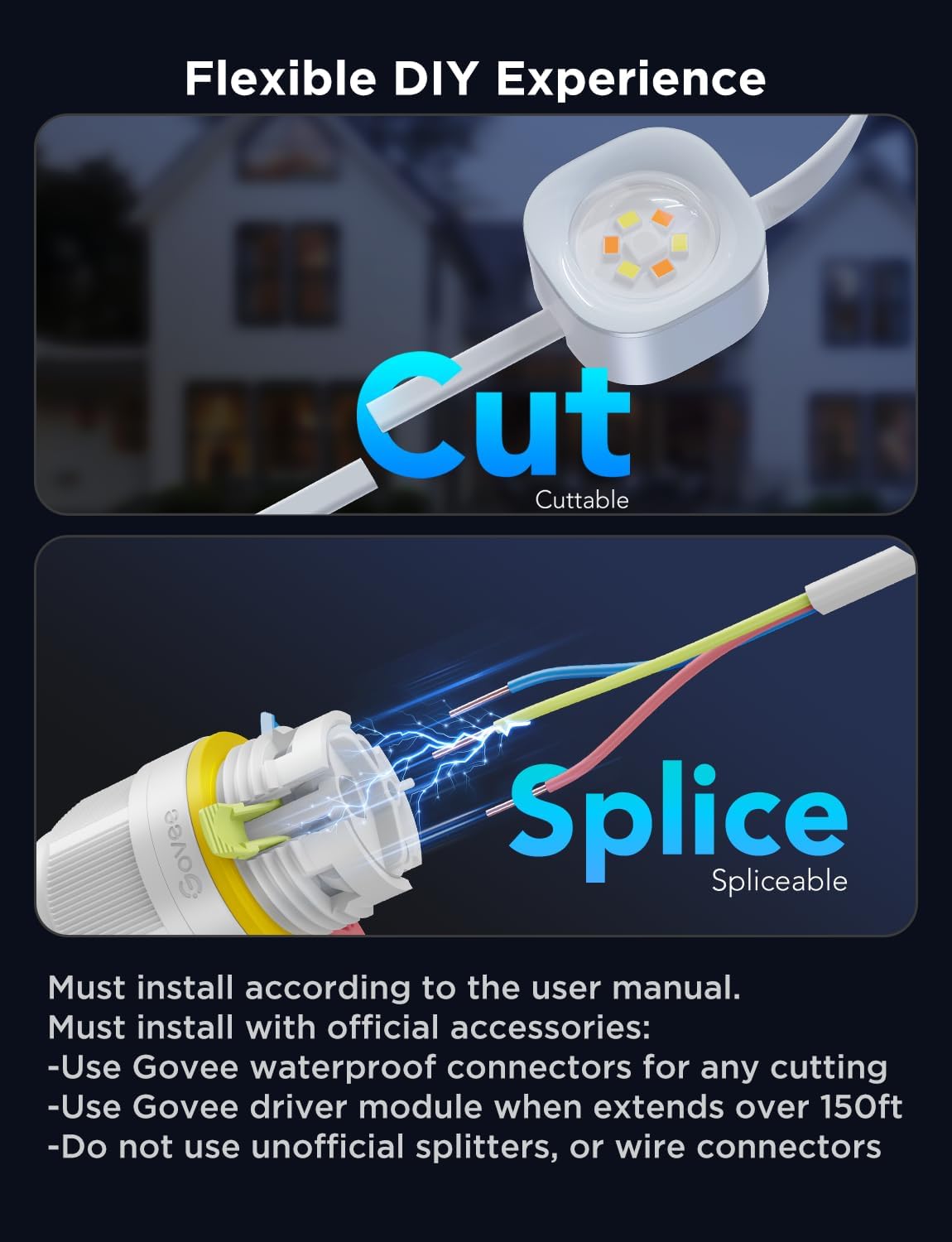 Govee Permanent Outdoor Lights 4